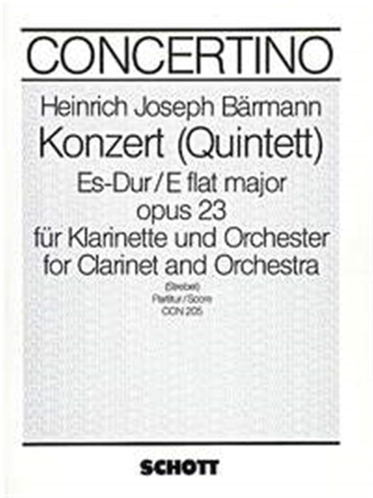 Concerto (Quintett) Eb major op. 23